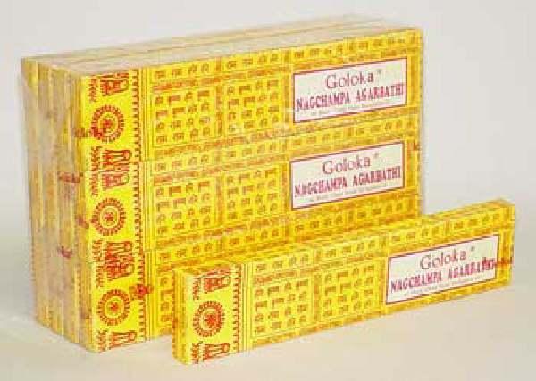 Goloka Wierookstokjes nag champa 16 Gram