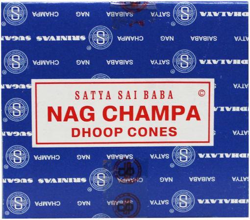 Satya Kegelwierook nag champa 12 Stuks