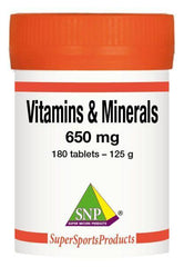 SNP Vitamins minerals complex 180.00 Tabletten