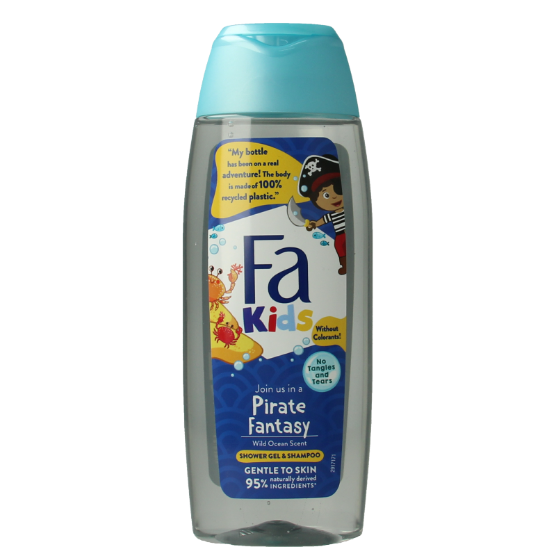 FA Kids douche & shampoo piraat 250 Milliliter