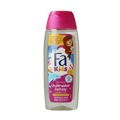FA Kids douche & shampoo mermaid 250 Milliliter