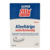 Fittydent Kleefstrips voor onderprothesen 15 Stuks