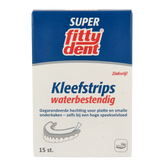 Fittydent Kleefstrips voor onderprothesen 15 Stuks