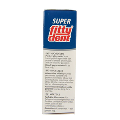 Fittydent Kleefstrips voor onderprothesen 15 Stuks