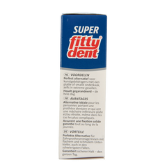 Fittydent Kleefstrips voor onderprothesen 15 Stuks