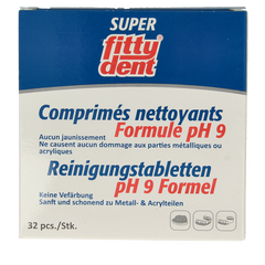 Fittydent Gebitsreinigingstabletten 32 Stuks