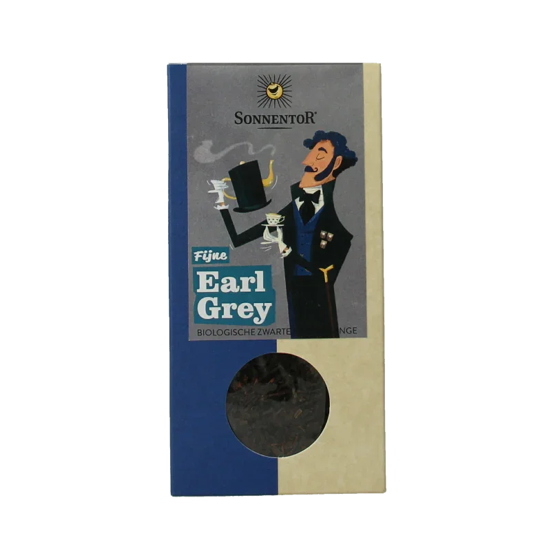 Sonnentor Earl grey zwarte thee los bio 90.00 Gram