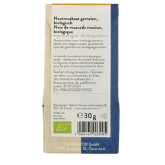 Sonnentor Nootmuskaat gemalen bio 30.00 Gram