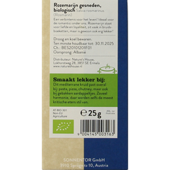 Sonnentor Rozemarijn bio 25.00 Gram