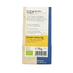 Sonnentor Kruidnagel gemalen bio 35.00 Gram