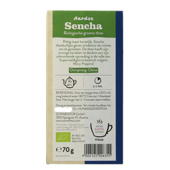 Sonnentor Aardse sencha groene thee bio 70 Gram