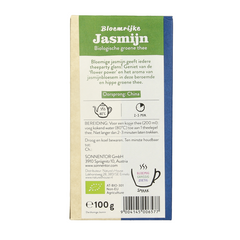 Sonnentor Groene thee jasmijn los bio 100.00 Gram