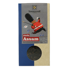 Sonnentor Engelse zwarte thee sterke assam los bio 95 Gram