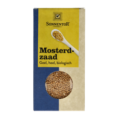 Sonnentor Geel mosterdzaad bio 120 Gram
