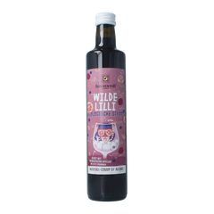 Sonnentor Wilde lilli mocktail siroop alcoholvrij bio 500 Milliliter