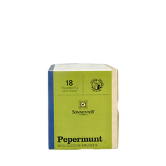 Sonnentor Pepermunt thee bio 18 Zakjes