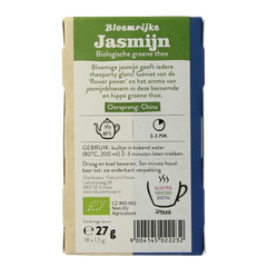 Sonnentor Jasmijn groene thee bio 18 Zakjes