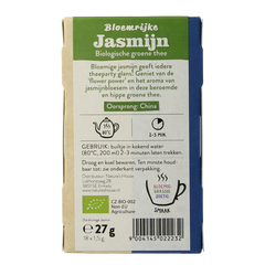 Sonnentor Jasmijn groene thee bio 18 Zakjes