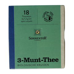 Sonnentor 3 Munt-thee bio 18 Zakjes