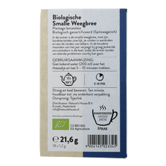 Sonnentor Smalle weegbree thee bio 18.00 Zakjes