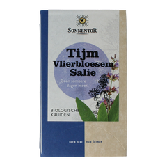 Sonnentor Tijm vlierbloesem salie bio 18 Stuks