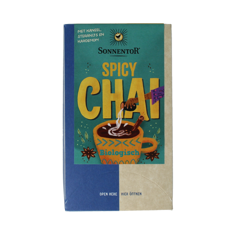 Sonnentor Spicy chai thee bio 18 Zakjes