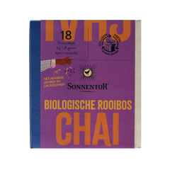 Sonnentor Rooibos chai thee bio 18 Zakjes