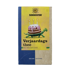 Sonnentor Verjaardagsthee bio 18.00 Zakjes