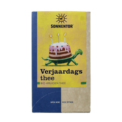 Sonnentor Verjaardagsthee bio 18 Zakjes