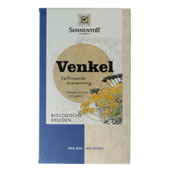 Sonnentor Venkel thee bio 18.00 Zakjes