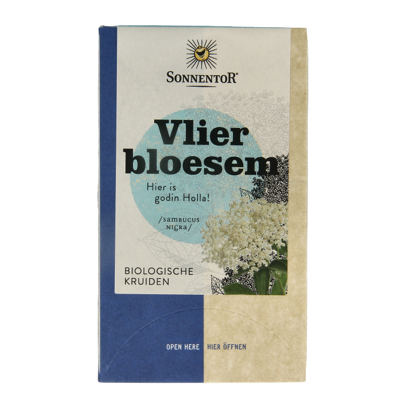 Sonnentor Vlierbloesem thee bio 18 Zakjes