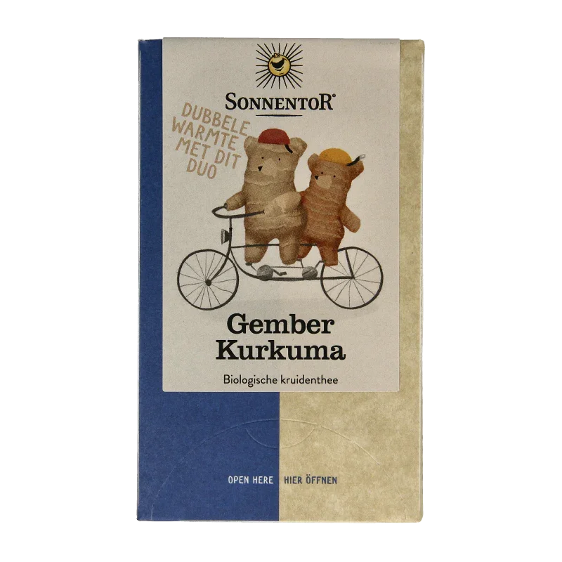 Sonnentor Gember curcuma thee bio 18 Zakjes