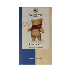 Sonnentor Gember thee bio 18.00 Zakjes