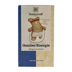 Sonnentor Gember energie thee bio 18 Zakjes