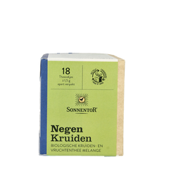 Sonnentor Negen kruiden & vruchten melange bio 18 Zakjes
