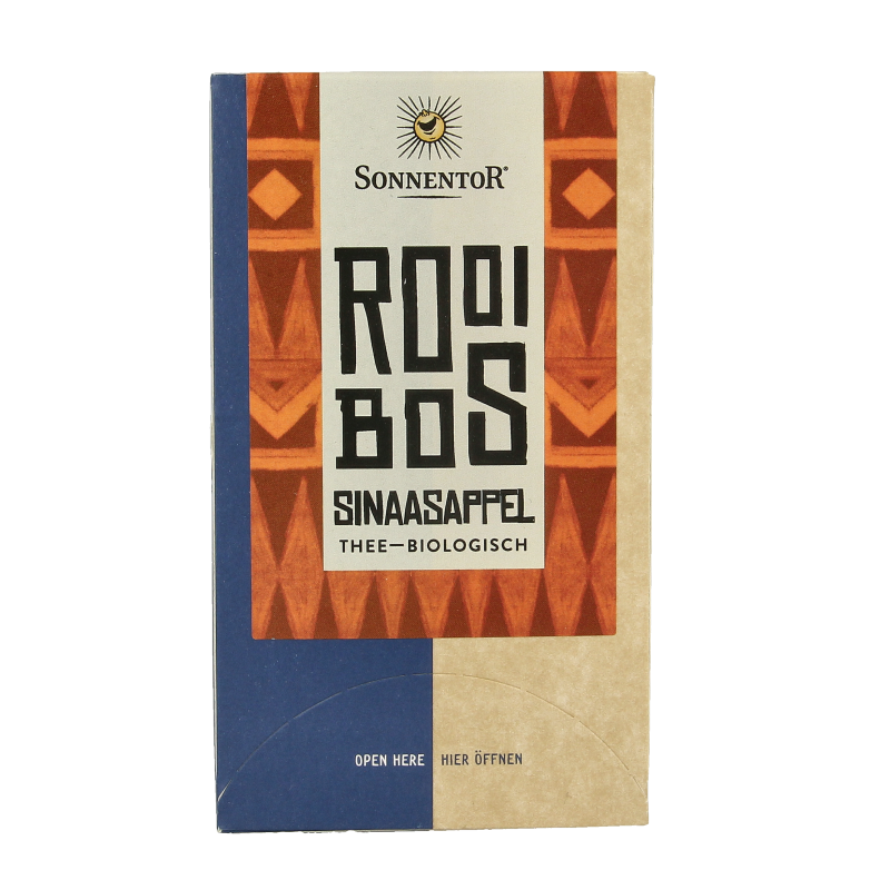 Sonnentor Rooibos & sinaasappel thee bio 18 Zakjes
