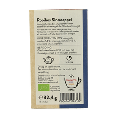 Sonnentor Rooibos & sinaasappel thee bio 18 Zakjes