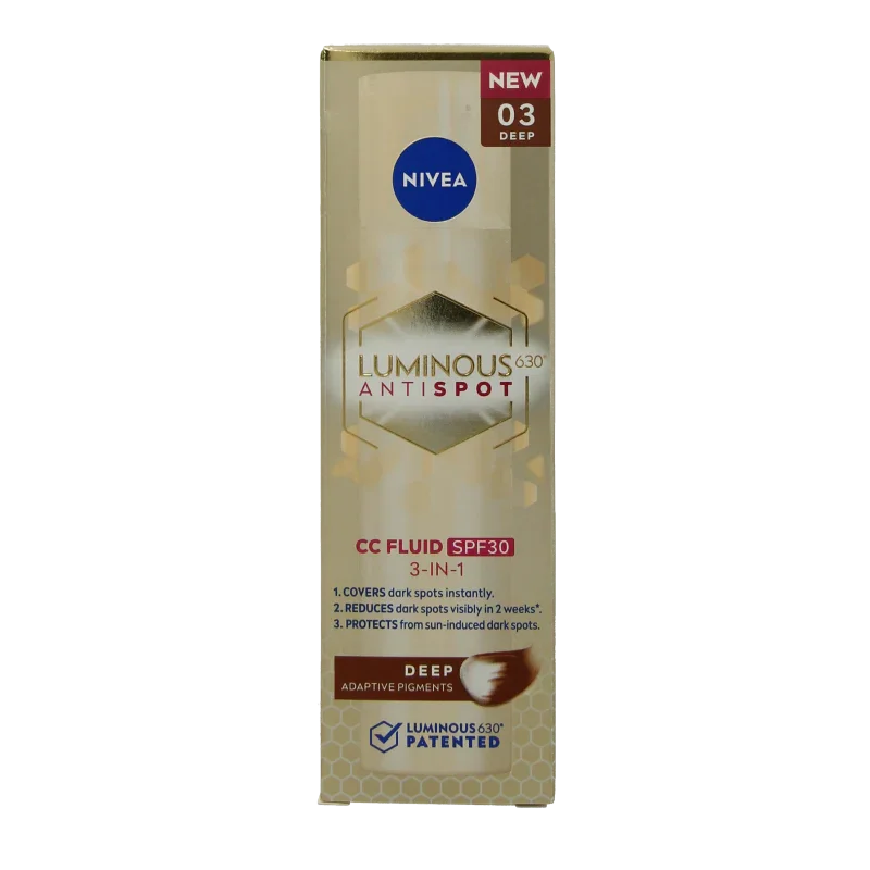 Nivea Cellular luminous 630 fluid dark SPF30 40.00 Milliliter