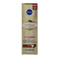 Nivea Cellular luminous 630 fluid dark SPF30 40 Milliliter