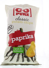 Go Pure Chips paprika bio 125.00 Gram