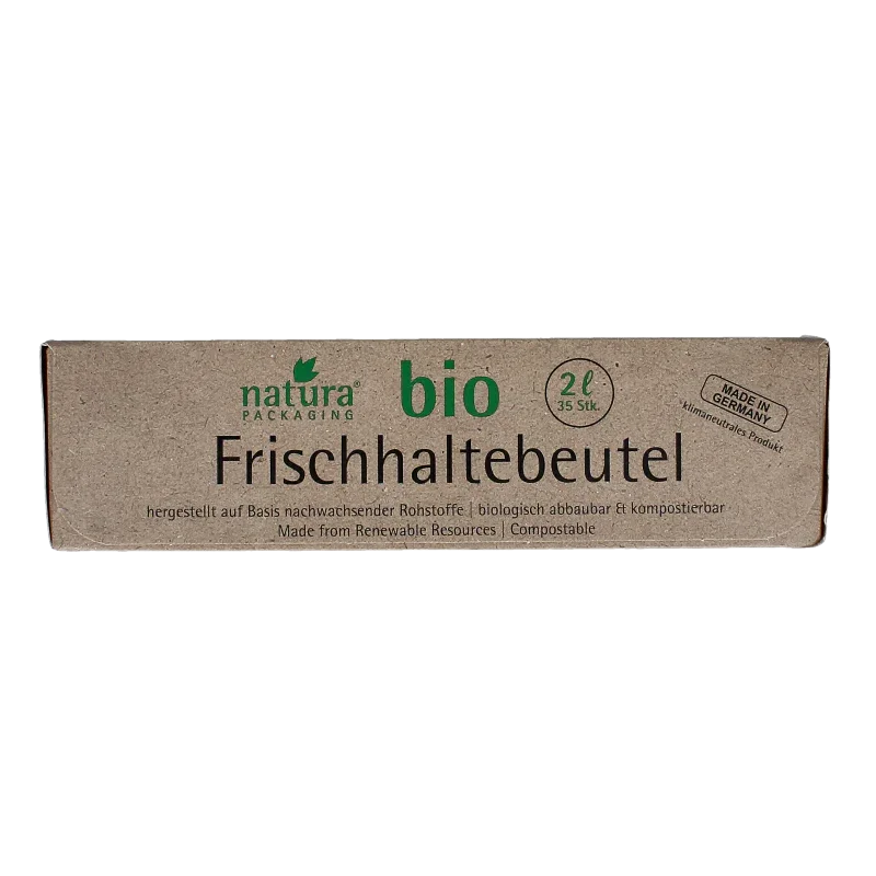 Biomat Natura compost lunchzak 2 liter 35 Stuks