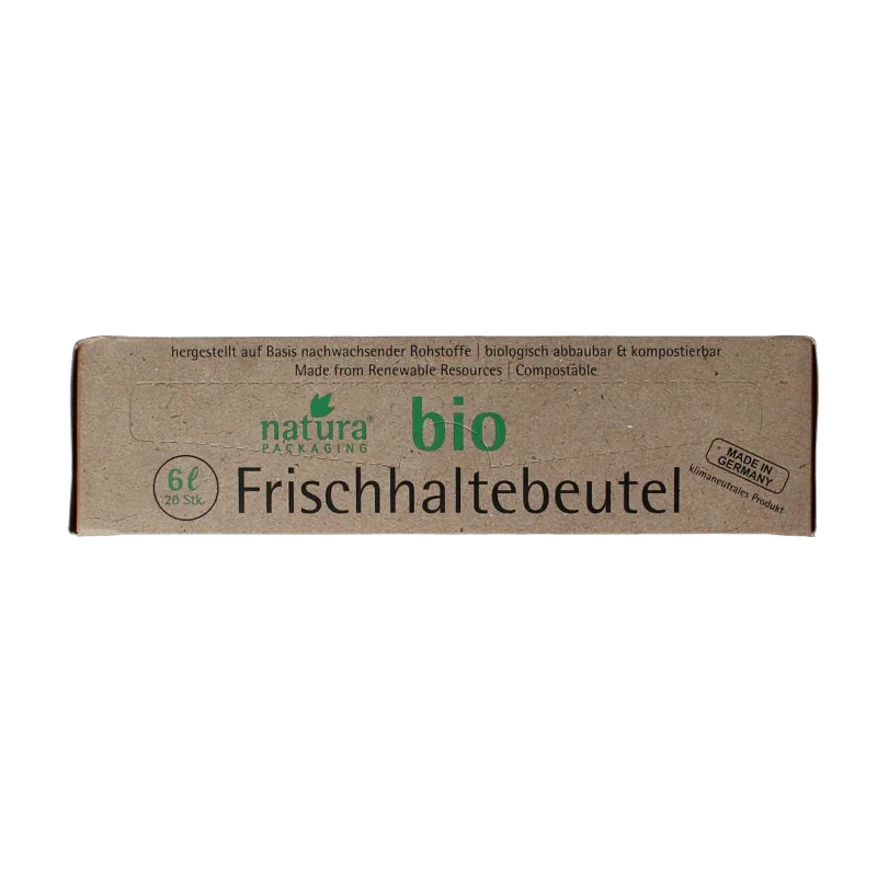 Biomat Natura compost lunchzak 6 liter 20 Stuks