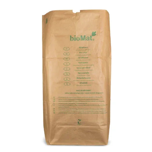 Biomat Afvalzak composteerbaar papier 240 liter 25 Stuks