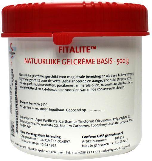 Fagron Fitalite gel creme 500 Gram