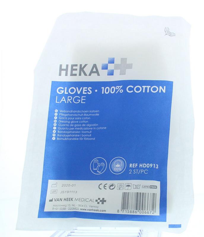 Heka Verbandhandschoen maat L 2 Stuks