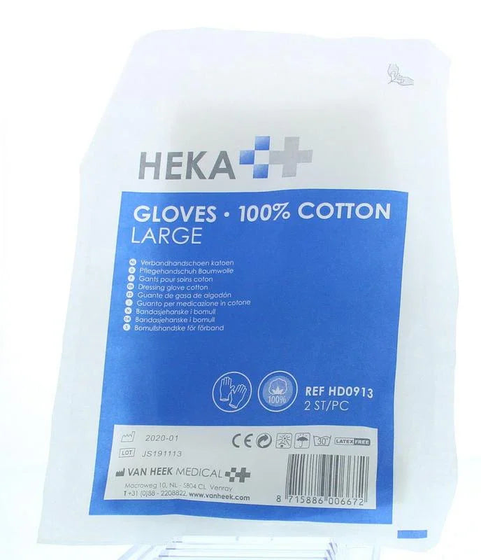 Heka Verbandhandschoen maat L 2 Stuks
