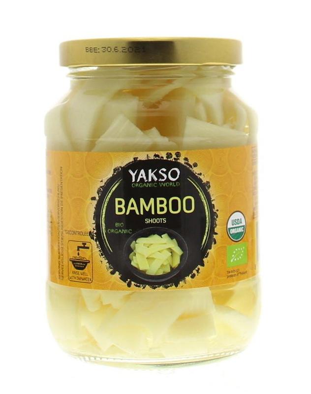 Yakso Bamboescheuten bio 340 Gram