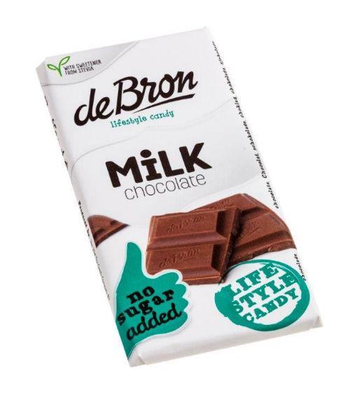 De Bron Tablet melk stevia 85 Gram