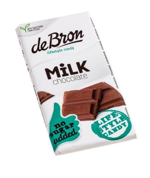 De Bron Tablet melk stevia 85 Gram