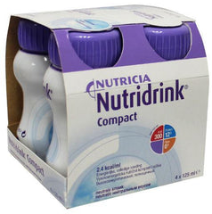 Nutridrink Compact neutraal 4 X 125ML 4.00 Stuks
